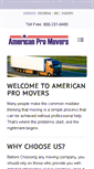 Mobile Screenshot of americanpromovers.com